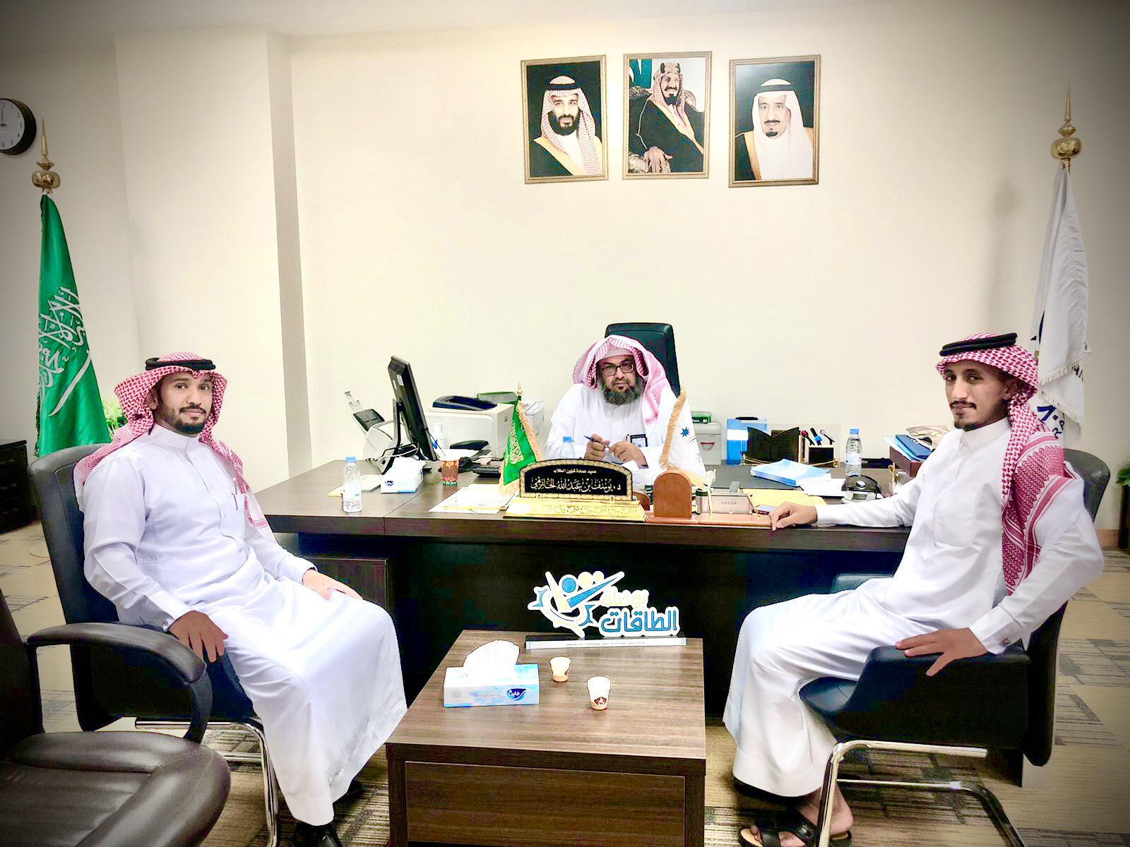 زيارة جمعية واعد الرياضية لعميد شؤون الطلاب